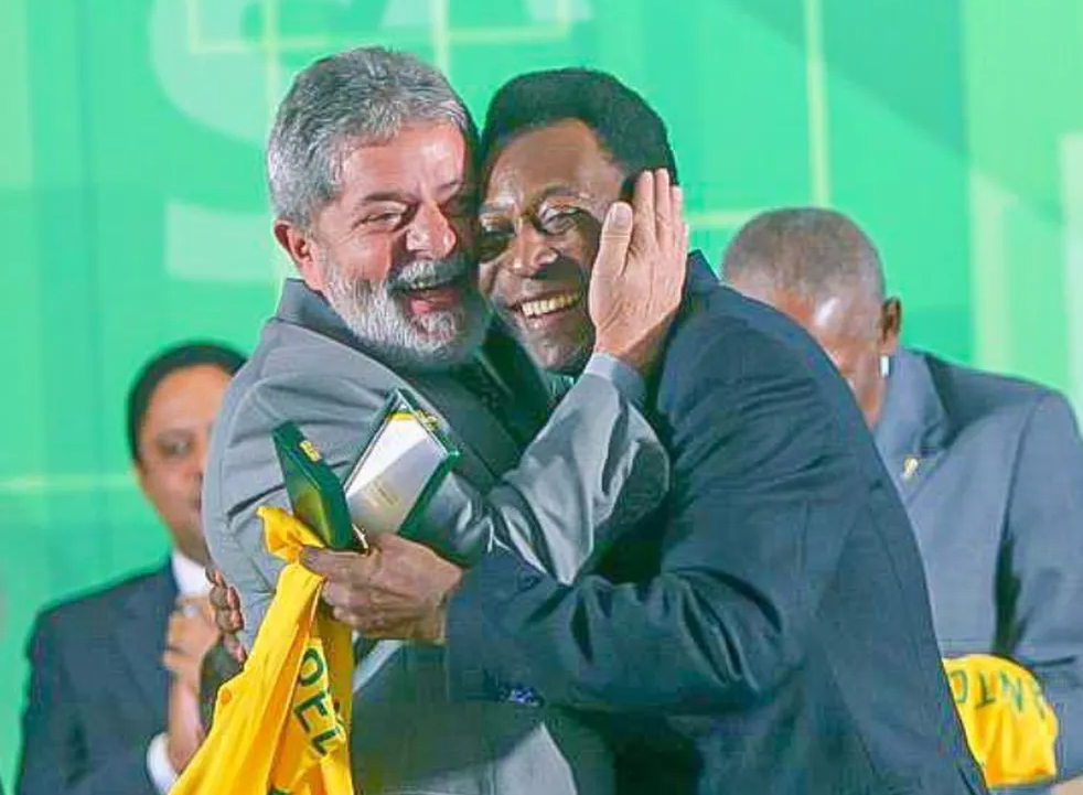 Lula e Pelé