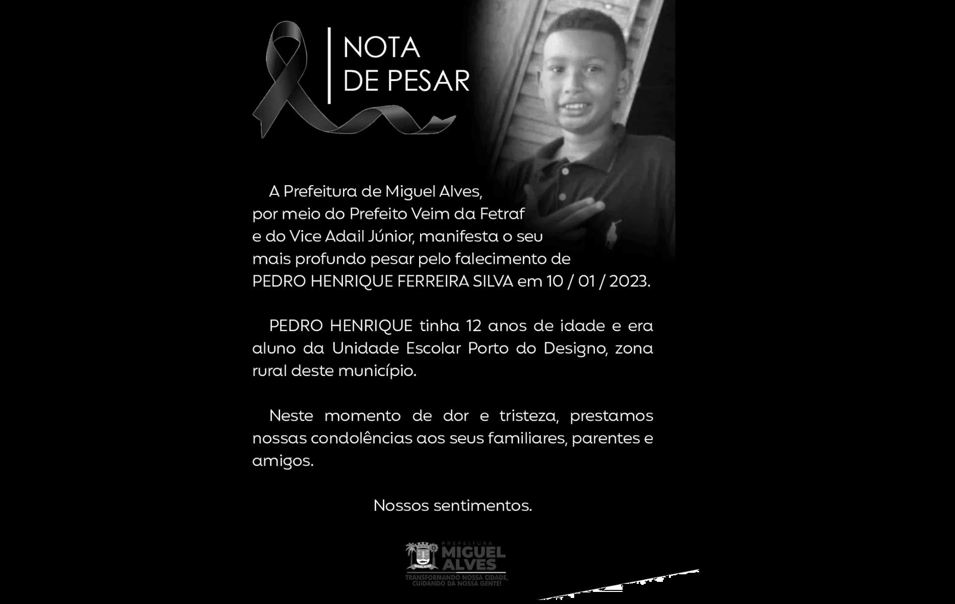 Menino de 12 anos morre após ser espancado no Piauí