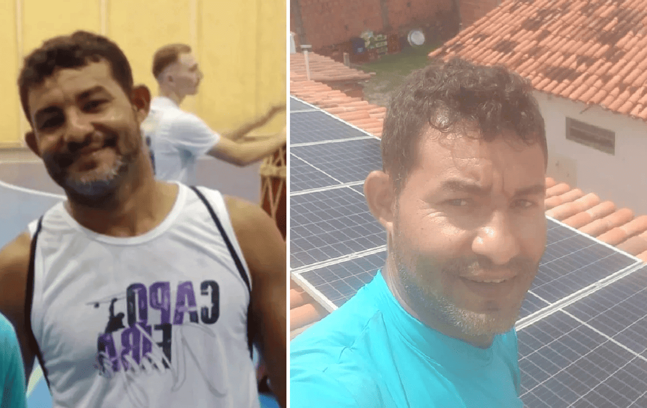 Francisco Lucas, mais conhecido como Bode Capoeirista