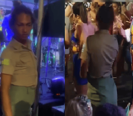 Travesti é presa usando farda de PM que já faleceu