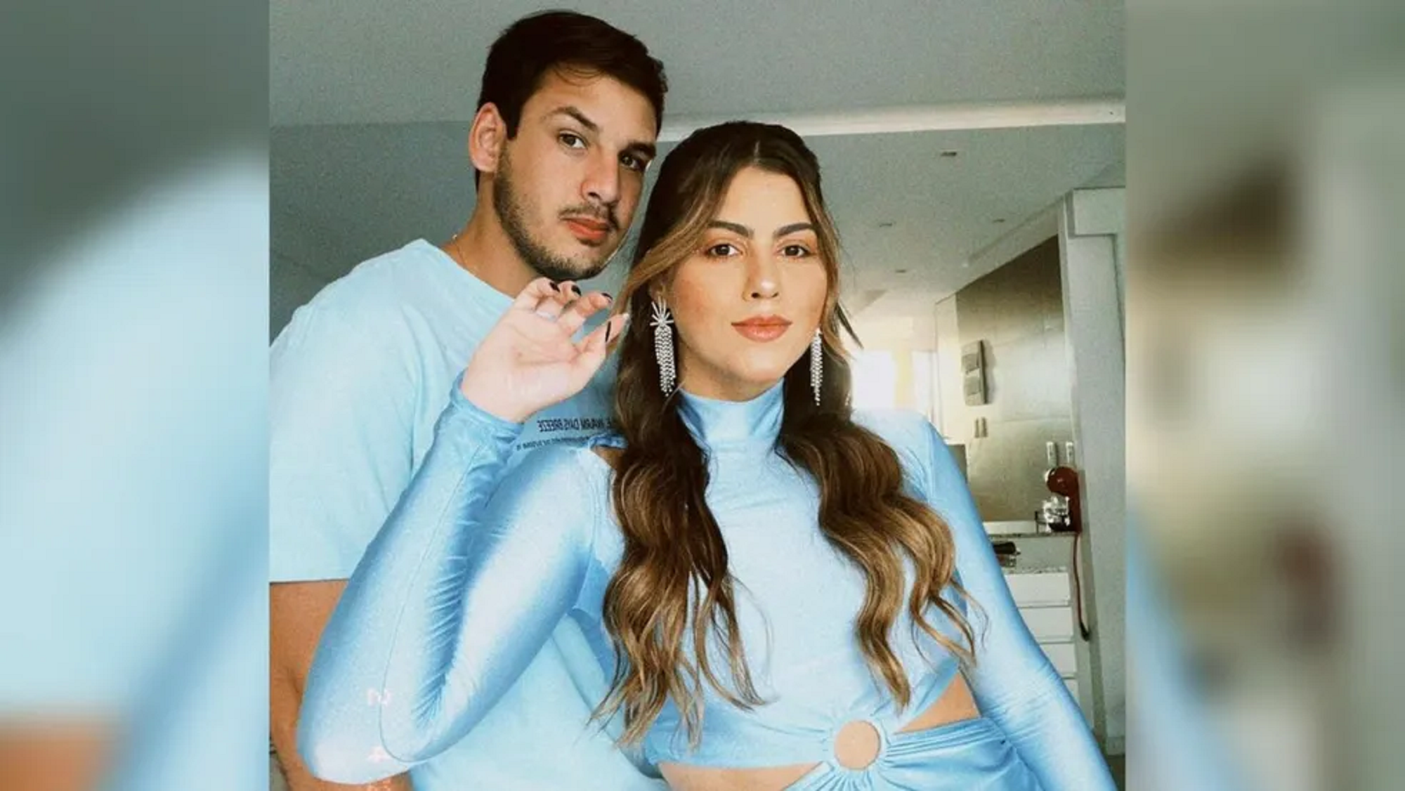 Yanny Brena e o namorado Rickson Pinto