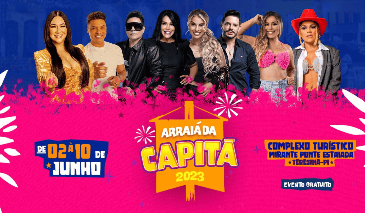 Atrações musicais do Arraiá da Capitá