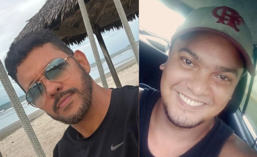 Alex (à direita) e Valério (à esquerda)