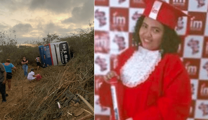 Lara Fabiana estava com os avós na viagem