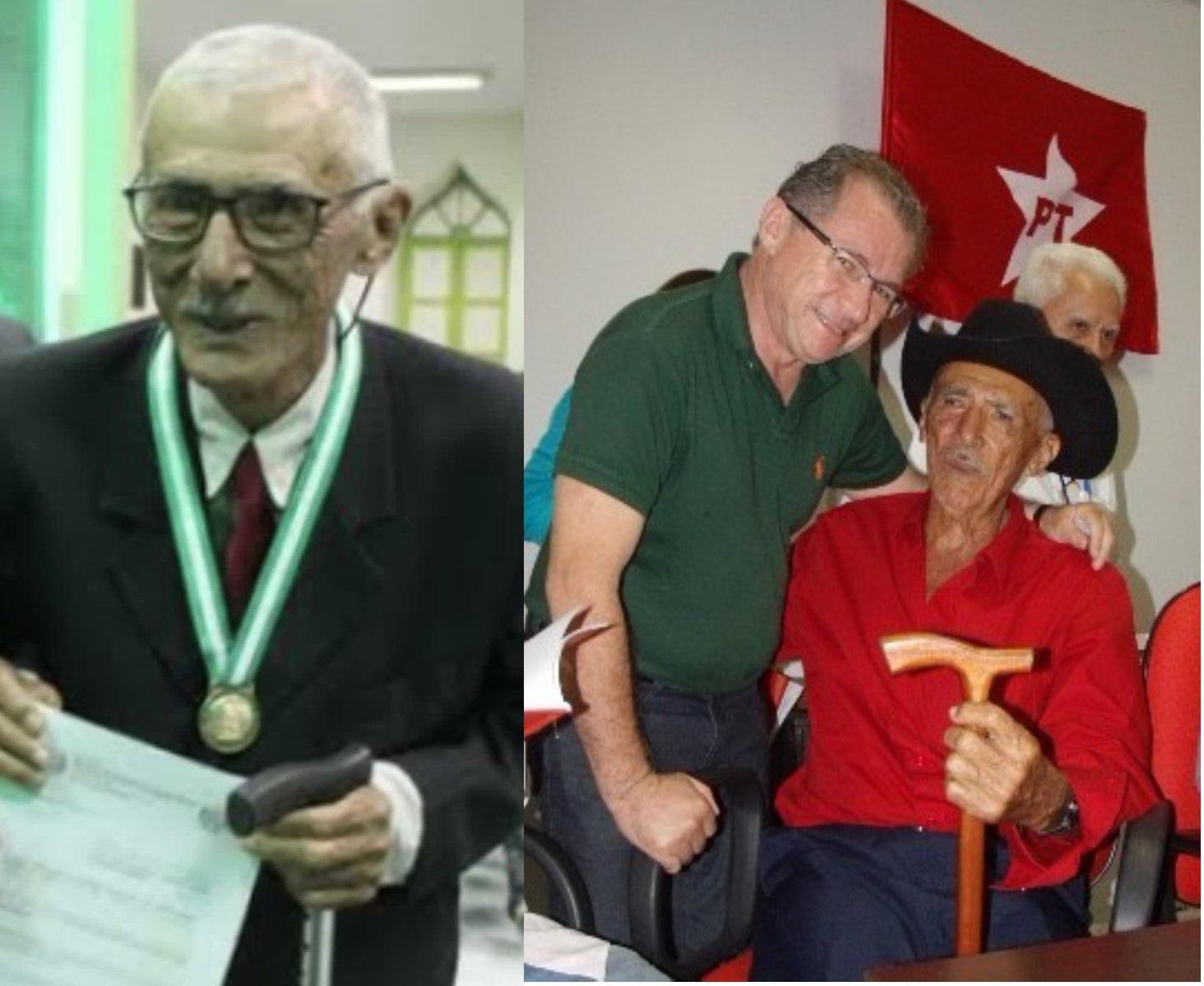 Assis Carvalho ao lado de Luís Edwiges