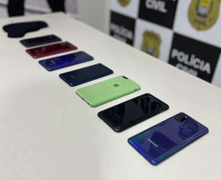 Celulares recuperados