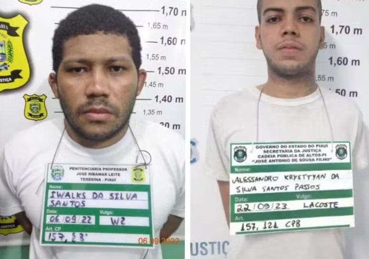 Iwalks da Silva Santos e Alessandro Krysttyan da Silva Santos Passos