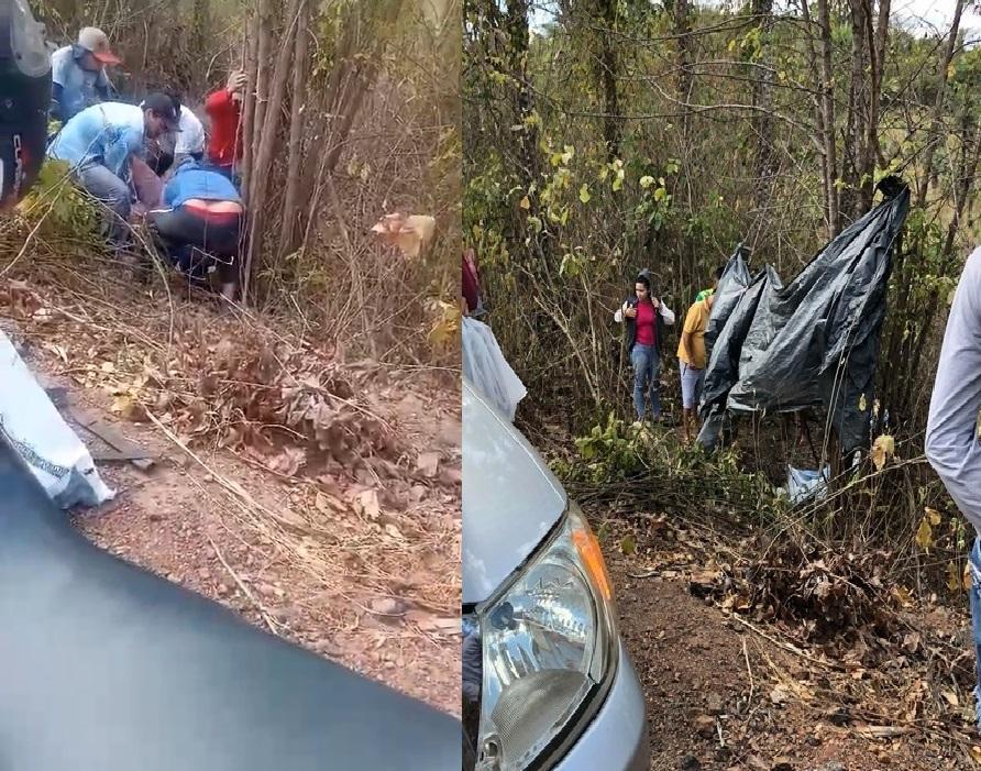 Populares ajudaram a socorrer as vítimas