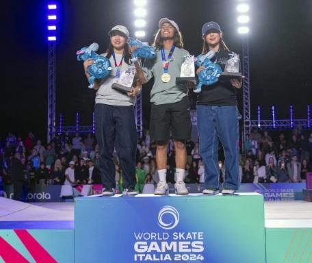 Rayssa Leal vence sete japonesas e conquista Campeonato Mundial de Skate Street Feminino
