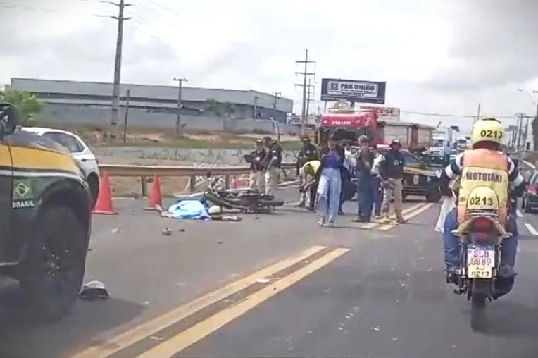 Mototaxista morre próximo ao Terminal Rodoviário de Teresina