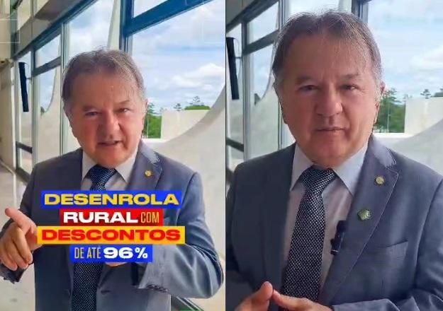 Merlong Solano anuncia que o programa Desenrola Rural já está em vigor