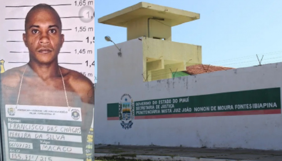 Detento acusado de furto e violência sexual foge da Penitenciária Mista de Parnaíba