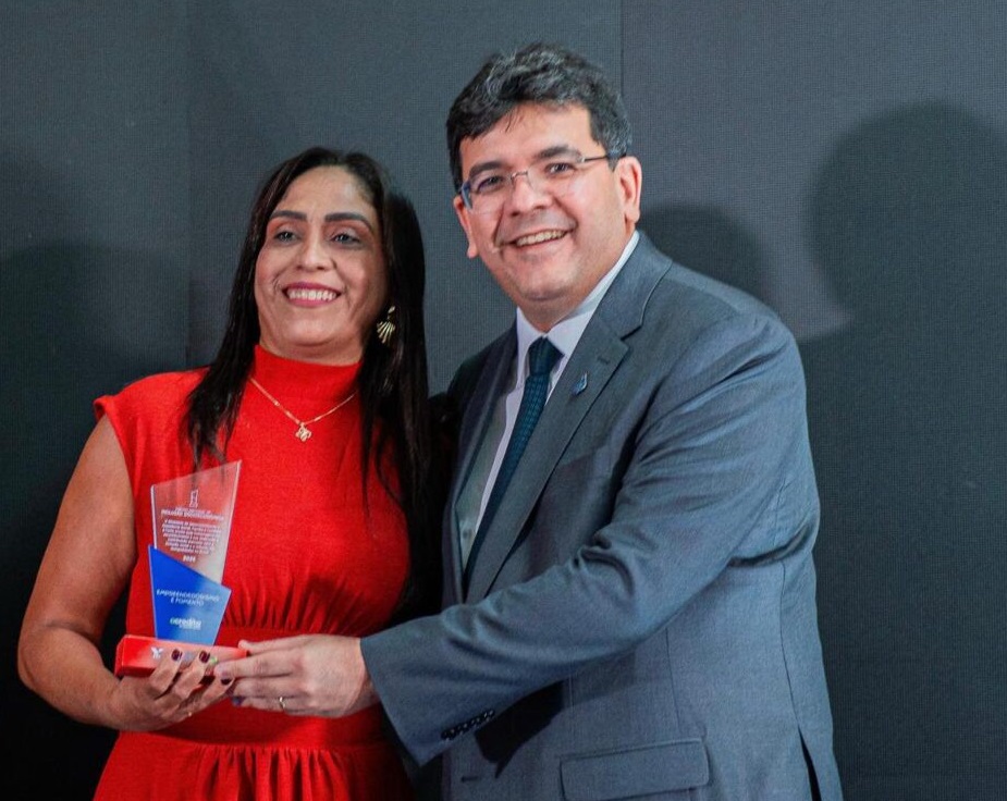 Valdelice dos Santos recebeu premiação em Brasília