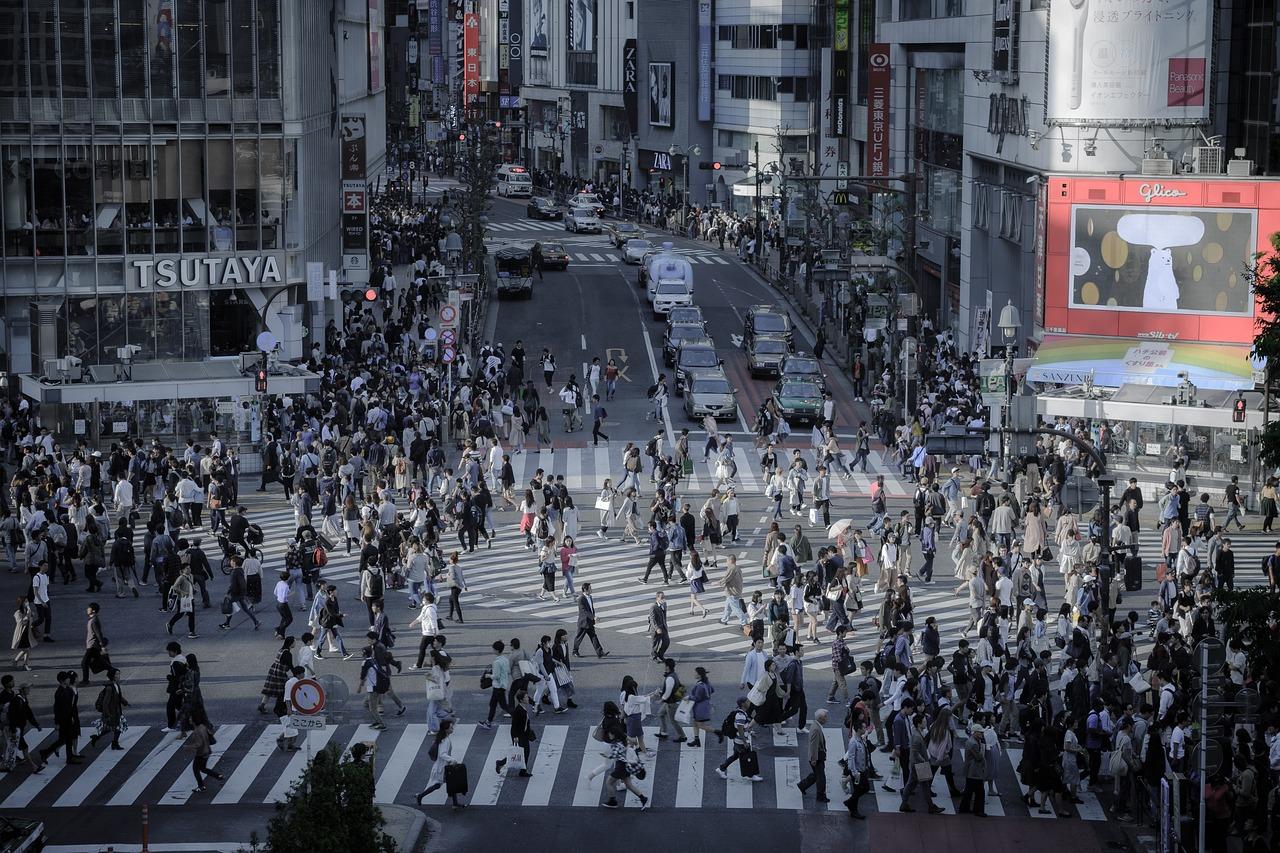 Cruzamento de Shibuya, em Tóquio