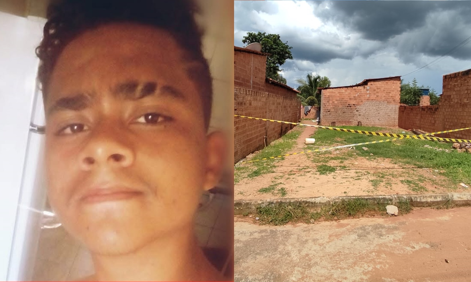 O crime aconteceu na casa da vítima