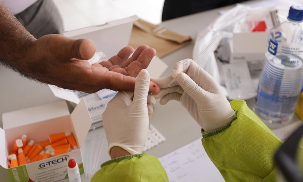 Teste para coronavírus realizado em servidores da PMT