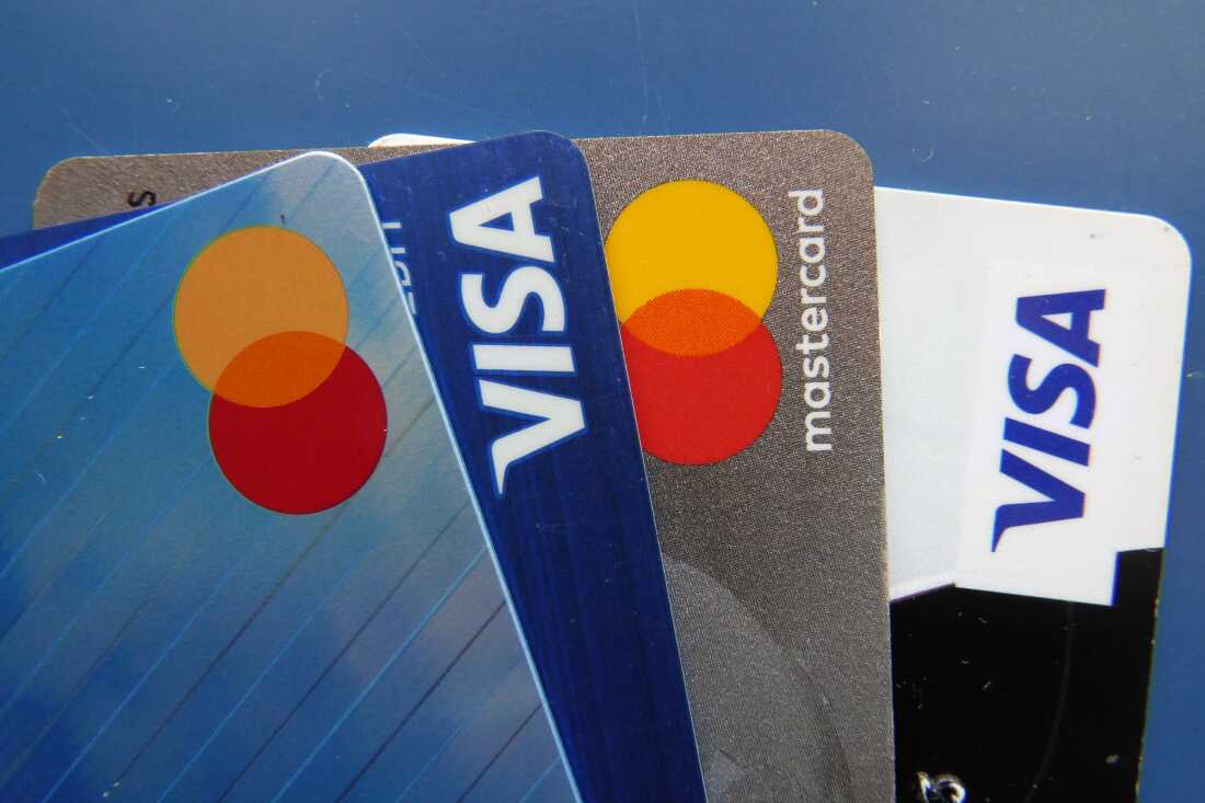Cartões VISA e Mastercard