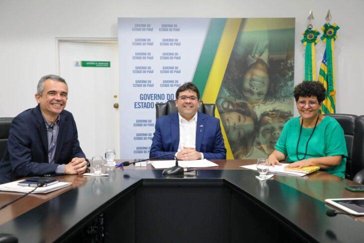 Washington Bonfim, Rafael Fonteles e Rejane Tavares