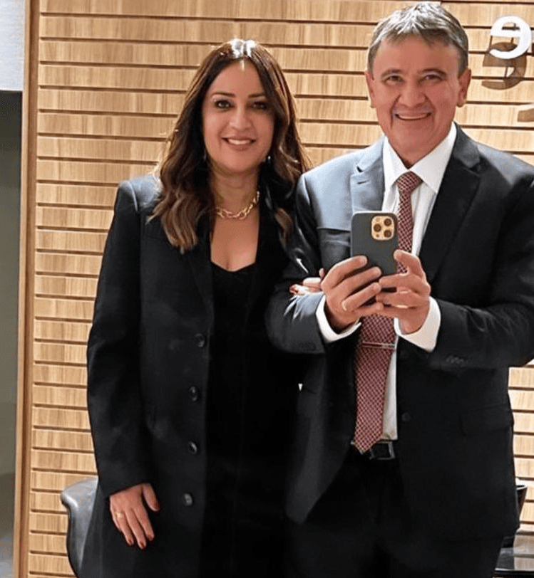 Wellington Dias e Rejane Dias participam do casamento de Lula e Janja