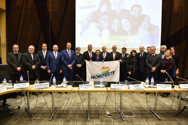 Governadores do Nordeste em audiência na Europa com investidores