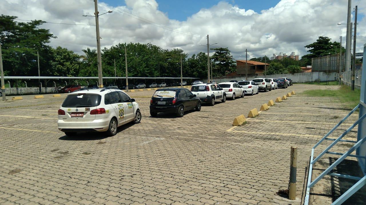 Filas para vacinação