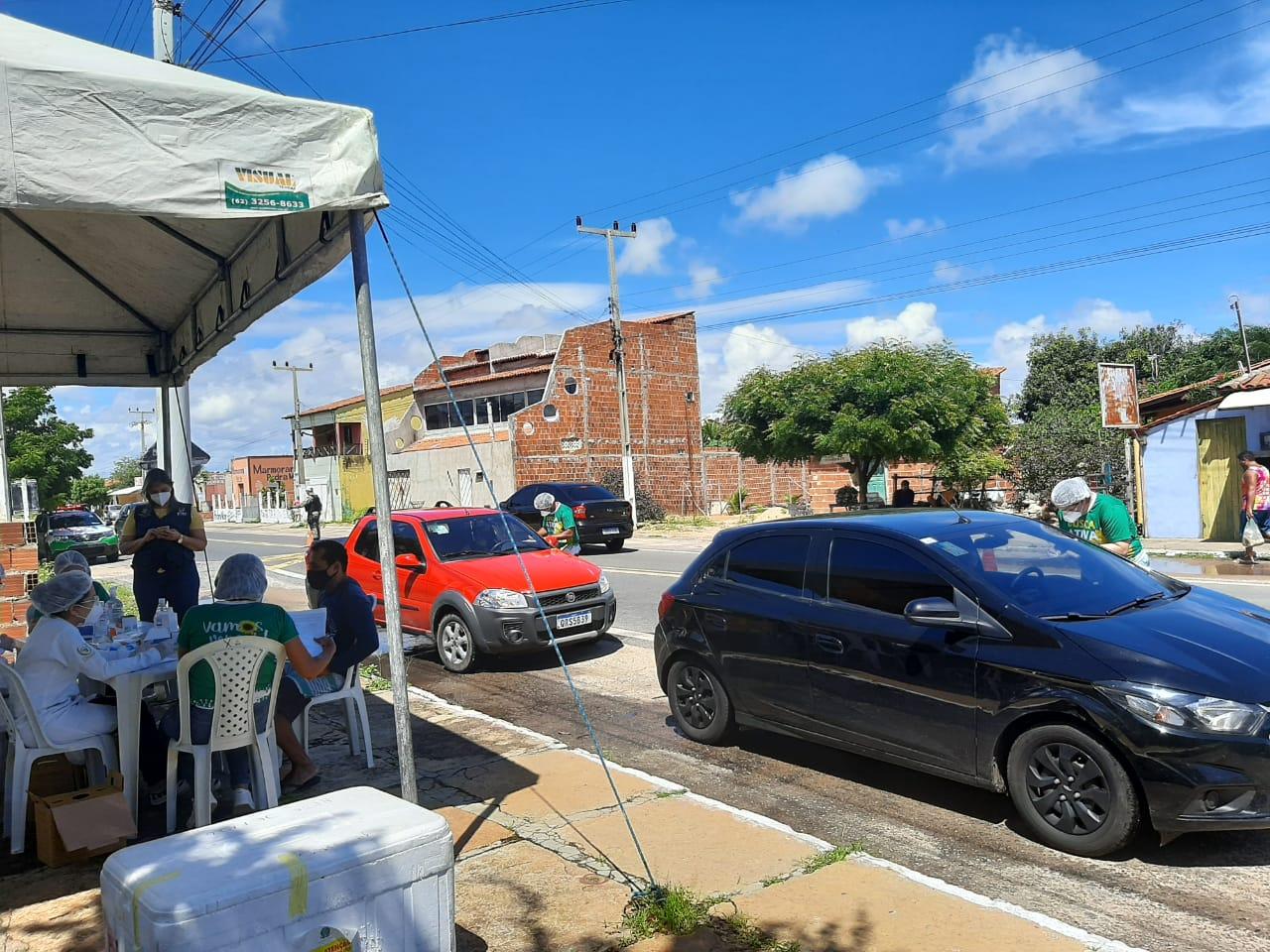 Testagem em Luís Correia