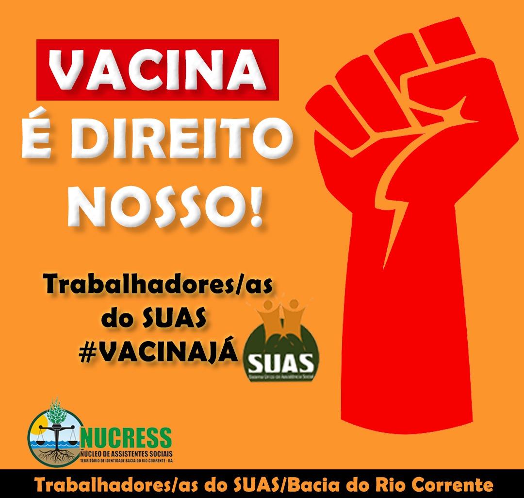 Trabalhadores de políticas públicas querem ser incluídos no plano de vacinação