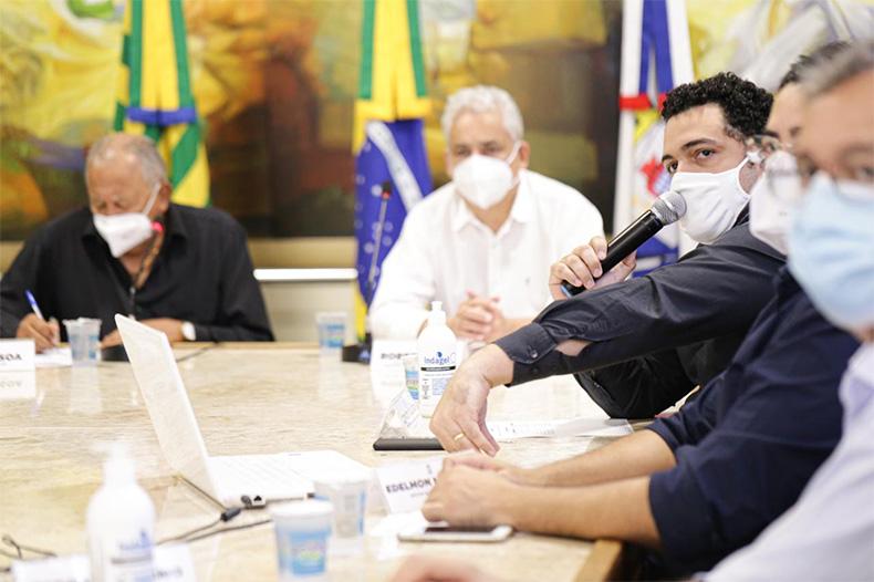 Reunião com empresários
