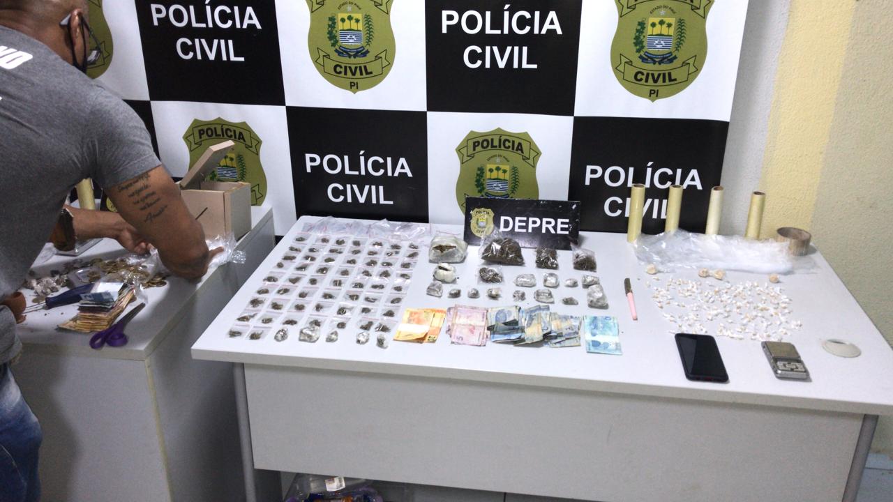 Drogas apreendidas