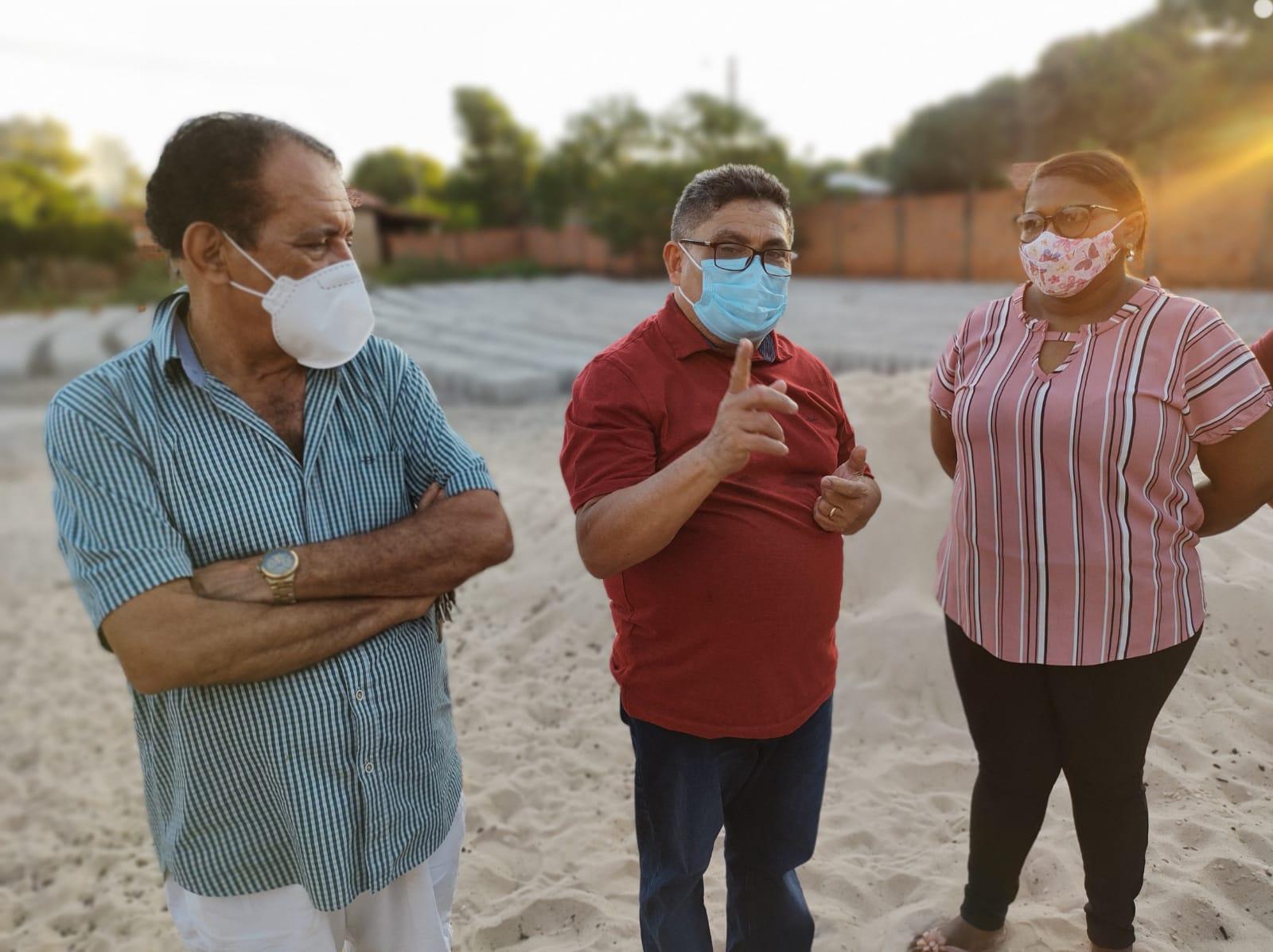 Deputado Cícero Magalhães destinou emendas para calçamento na zona Rural de Teresina