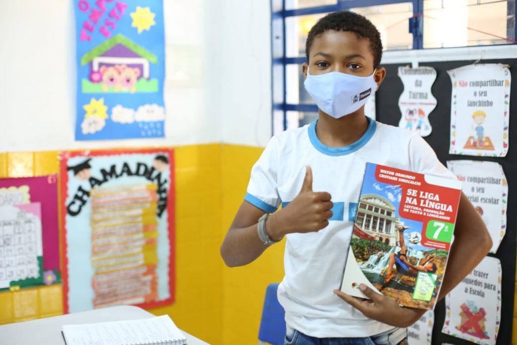 Alexandre Antunes dos Santos do 7º ano da EMEF Antônio Pereira da Silva