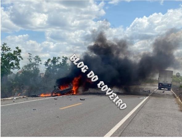 Grave acidente na BR 343