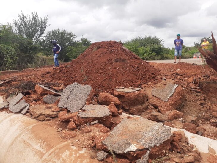 Recuperação da estrada