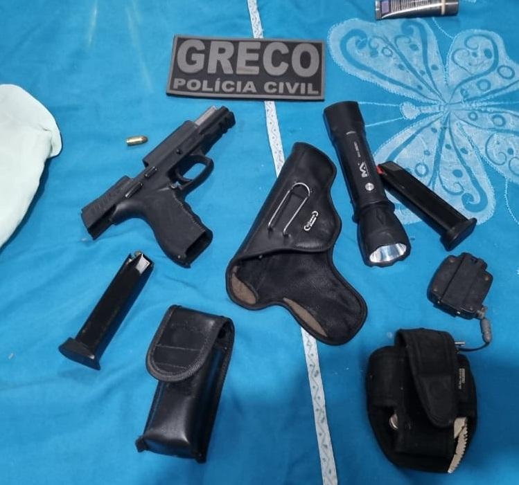 Material apreendido