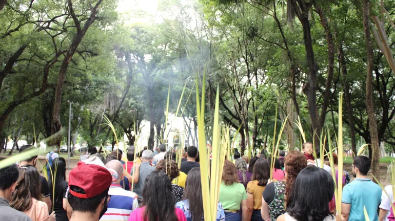 Tradicional Missa de Domingo de Ramos