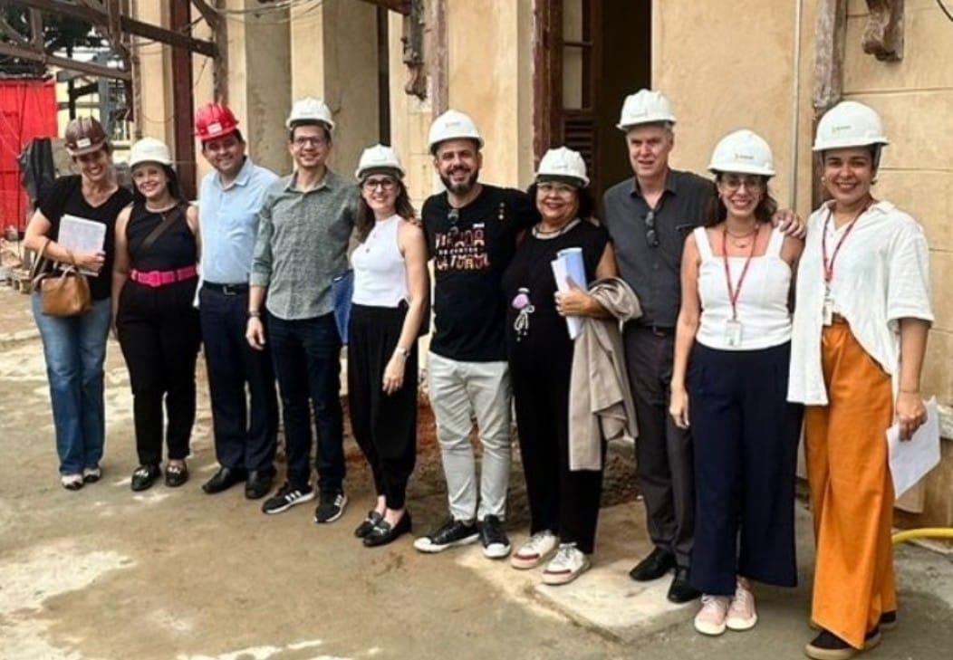 Técnicos do IPHAN e do BNB visitam estação ferroviária