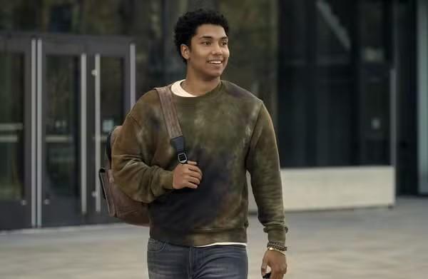 Chance Perdomo em cena da na série 'Gen V'