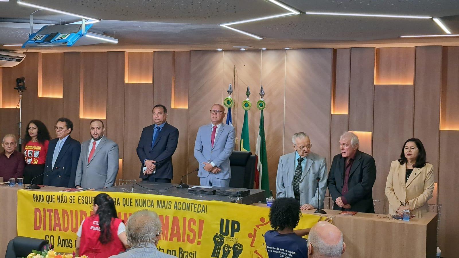 Sessão solene na Alepi homenageia vítimas do Golpe Militar de 64
