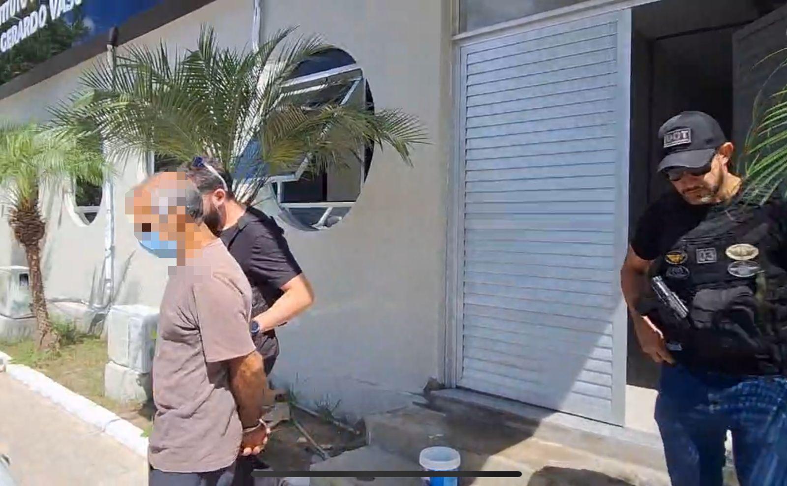 O empresário Antônio Batista Miranda Filho foi preso hoje