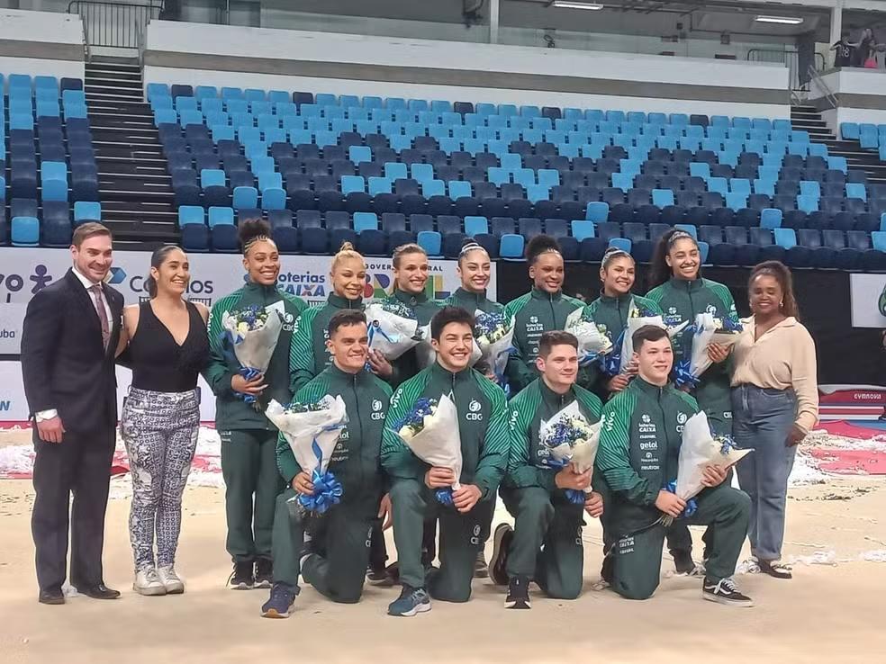 Equipe do Brasil para a ginástica artística das Olimpíadas