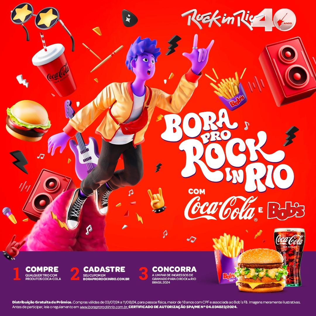 Sorteio garante 28 ingressos com acompanhantes para curtir o Rock in Rio 2024