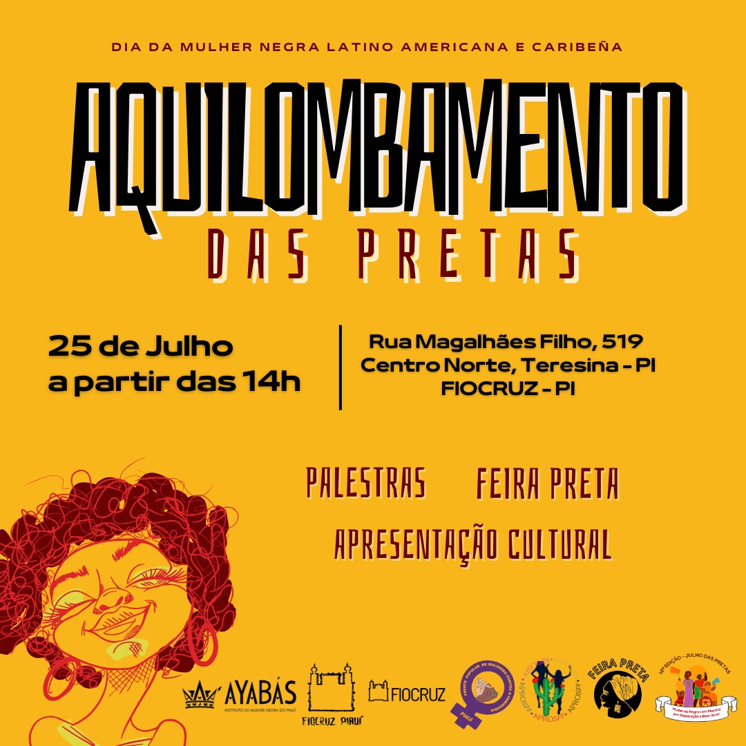 Aquilombamento das Pretas acontece nesta quinta-feira (25)