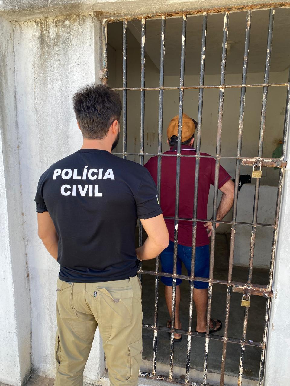 O homem foi localizado entre os dois estados