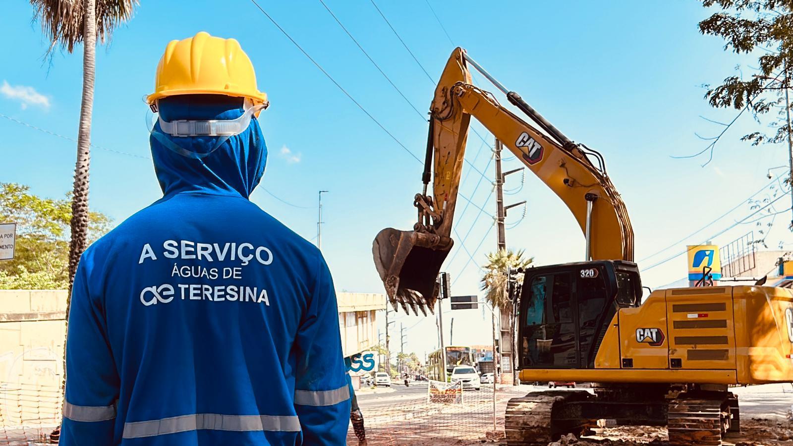 Obras de esgoto interditam ruas de 8 bairros de Teresina nesta semana; veja quais são