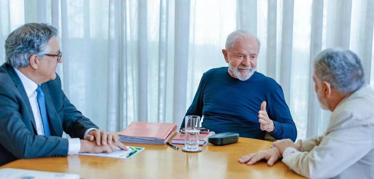Alexandre Padilha, Lula e Celso Amorim