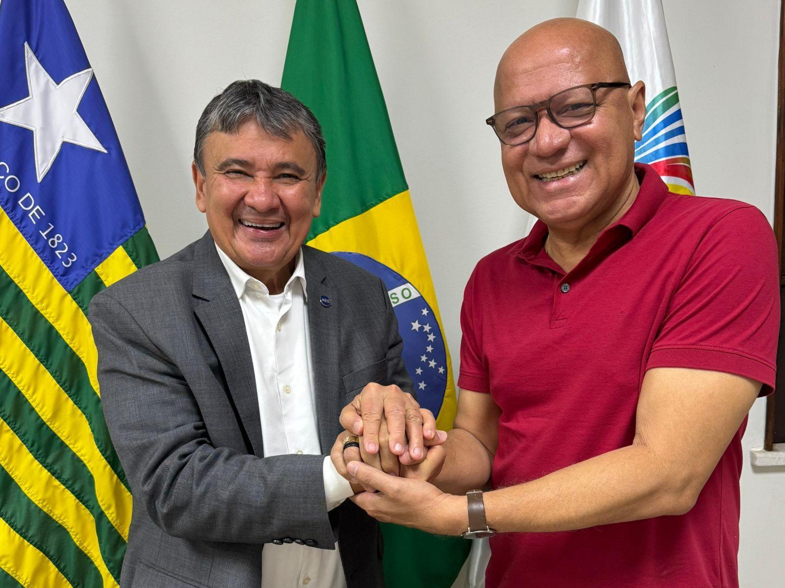Ministro Wellington Dias e o deputado Franzé Silva