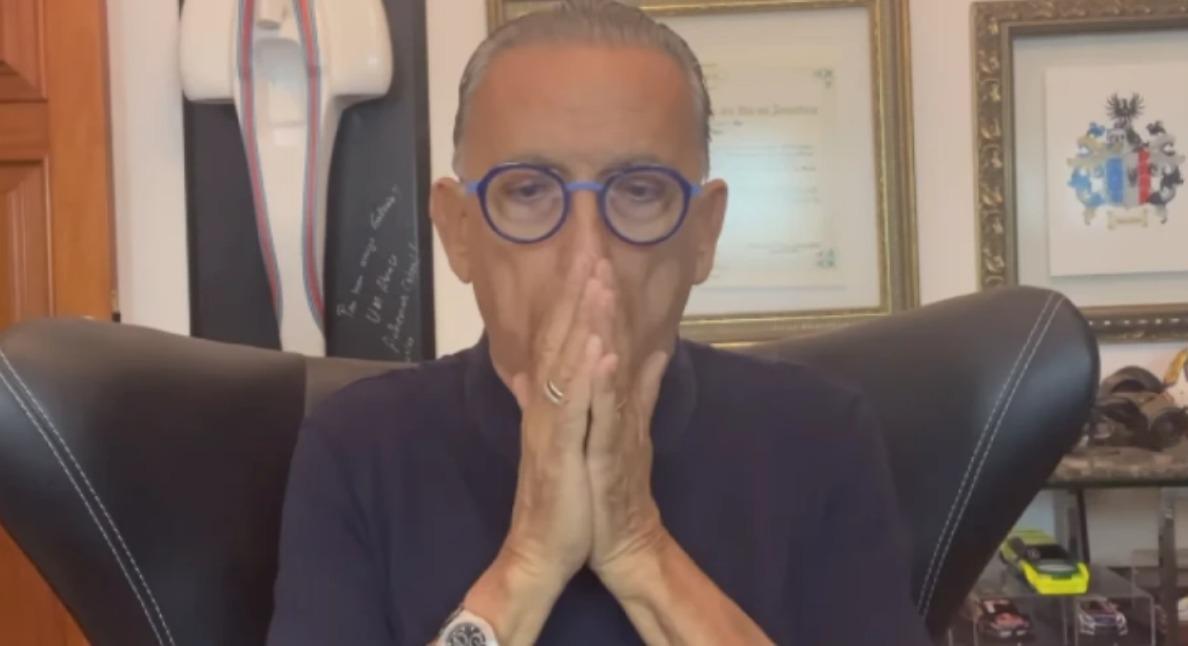 Galvão Bueno desabafa