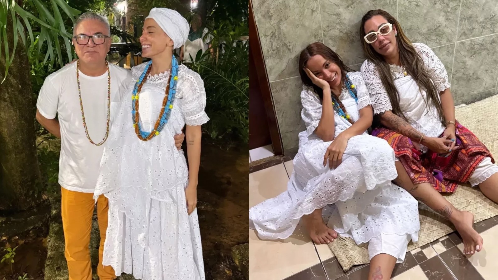 Anitta diz ter perdido seguidores após mostrar dia no terreiro