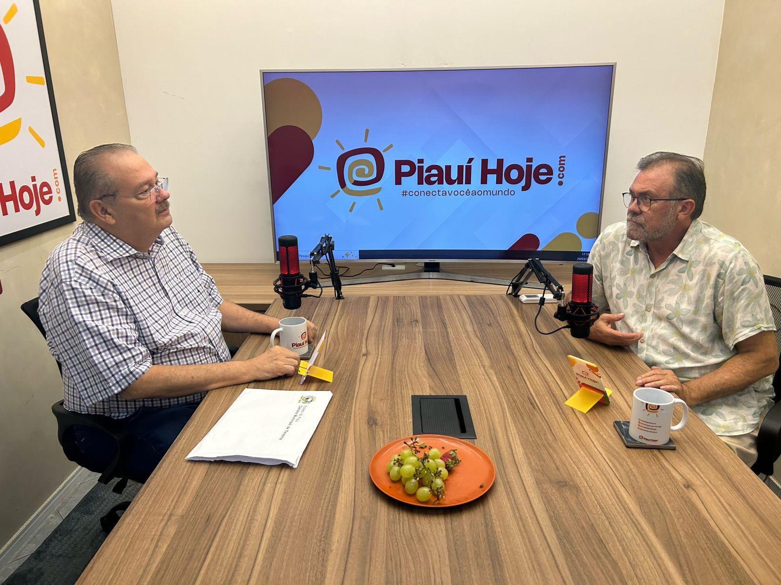 Vereador Inácio Carvalho (PT)  em entrevista no Portal Piauí Hoje