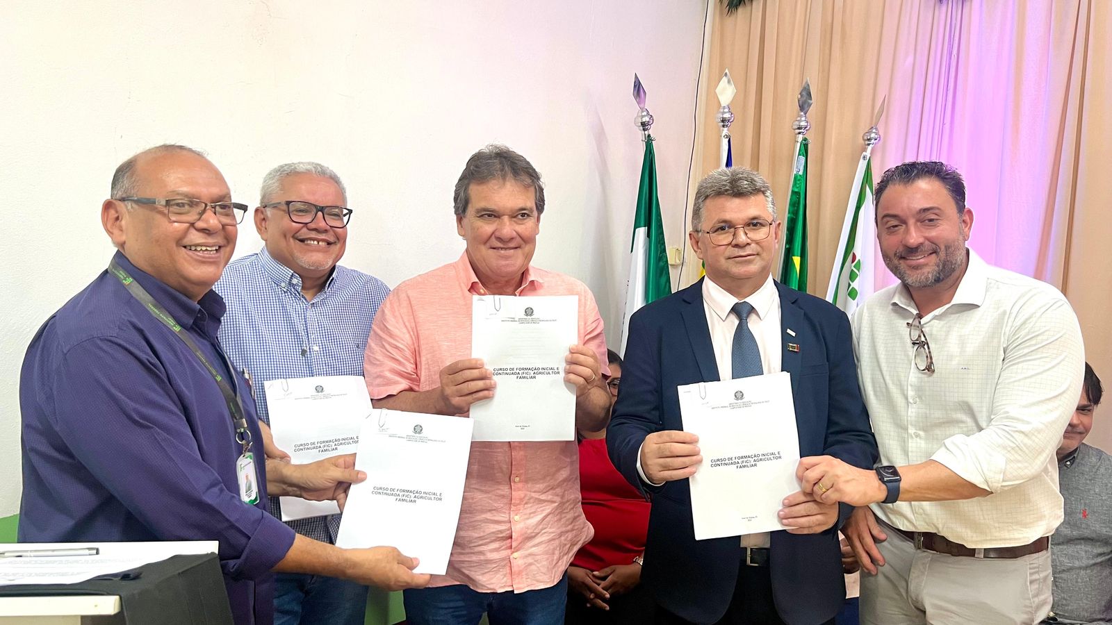 Prefeito Gustavo Medeiros firma parceria com o IFPI para capacitar agricultores familiares